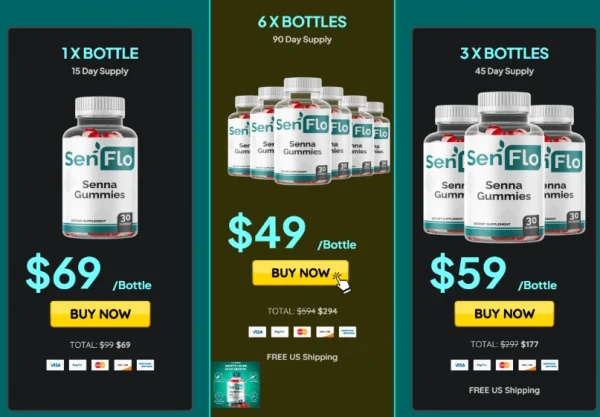 SenFlo Gummies pris